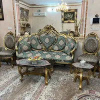 مبلمان سلطنتی بامیز ناهارخوری|مبلمان خانگی و میز عسلی|قم, هنرستان|دیوار
