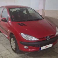 پژو ۲۰۶ قرمز رژ