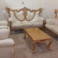 فروش مبل ۷نفره|مبلمان خانگی و میز عسلی|دهلران, |دیوار