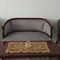 مبل نیم ست تمیز در حدنو