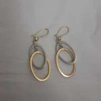 گوشواره طلا با ۴ درصد