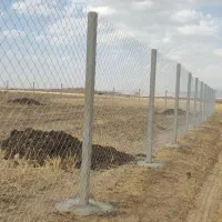 پایه بتنی فنس کشی باغ