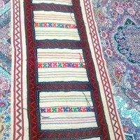 سفره های ترکمنی دست بافت باقدمت 60سال