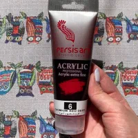 رنگ اکلریک Persis art 75ml