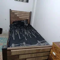 تخت خواب یکنفره|تخت و سرویس خواب|مشکیندشت, |دیوار