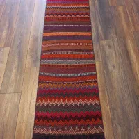 یک عدد گلیم دستباف پشم طرح مدرن کلاسیک