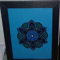 تابلو نقاشی روی شیشه (ویترای)
