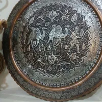 سینی مسی(دیوارکوب) قاجاری