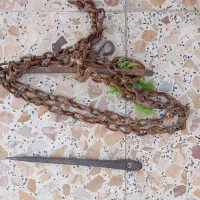 وسایل لوله کشی و زنجیر با میخ طویله و غیره...|ابزارآلات|زابل, |دیوار