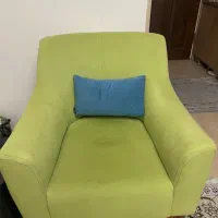 مبل راحتی نیم ست چهار نفره برند یاپراک همراه پاف|مبلمان خانگی و میز عسلی|تهران, مجیدآباد|دیوار