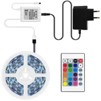 ریسه ال ای دی RGB-remote پنج متری با کیفیت عالی
