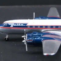 ماکت هواپیما دلتا  DC-6 Delta Air Lines|کلکسیون و سرگرمی|قدس, شهرک دانش|دیوار