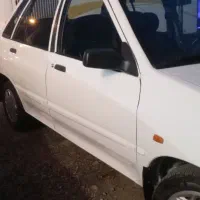 پراید ۱۳۲ سفید مدل ۸۸ دور رنگ رخ جوان پسند
