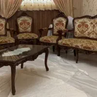 فروش مبل استیل چوب گردو سلطنتی