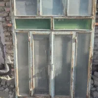 دو عدد پنجره آهنی