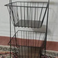 سبد سیب زمینی و پیاز