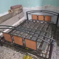 تخت خواب دو نفره فلزی|تخت و سرویس خواب|اهواز, منازل کارون|دیوار