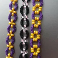 بند عینک های دستباف گیپور بافی