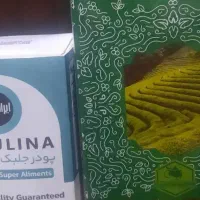 دمنوش لاغری اسپرولینا آلفا گلوریا پلاتین جی سی
