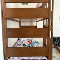 تخت دو طبقه کودک و نوجوان|تخت و سرویس خواب|کرج, عظیمیه|دیوار