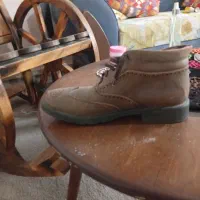 کفش نیم بوت چرم|کیف، کفش، کمربند|آبادان, |دیوار