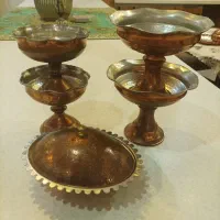 ظروف مسی در حد نو