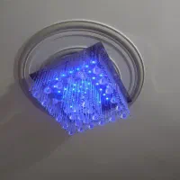 لوستر سقفی مربع ۲عدد|لوستر و چراغ آویز|تهران, کوی بیمه|دیوار