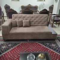 مبلمان خانگی ۸ نفره به همراه میز غذا خوری|مبلمان خانگی و میز عسلی|کرج, کرج نو|دیوار