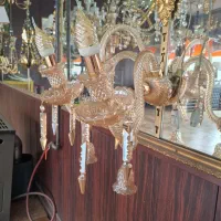 لوستر باکارات ۱۲ شاخه ۲ عدد دیواری ۲. شاخه|لوستر و چراغ آویز|تهران, بازار|دیوار