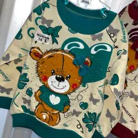 بلوز شلوار نگین دار دخترانه