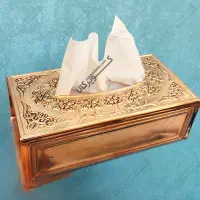 ظروف‌مسی/جادستمال کاغذی مسی مستطیل/اقساطی