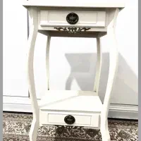میز تلفن چوبی