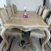 نهار خوری 8نفره جنس خوب|میز و صندلی غذاخوری|سبزوار, جوادیه غربی|دیوار