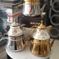 کتری قوری لعابی طرح سنگ