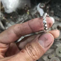 انگشتر کاملا دست‌ساز|جواهرات|اصفهان, لاله|دیوار