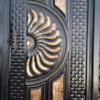 فروش انواع دربهای حیاطی نوبارنگ وطرح های مختلف|مصالح و تجهیزات ساختمان|لردگان, |دیوار