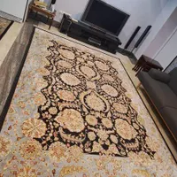 فروش یک جفت فرش ماشینی در حدنو ابریشم بافت|فرش|شهریار, |دیوار