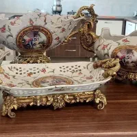 ظروف دکوری و آنتیک لمونژ طرح لیلی و مجنون|ظروف سرو و پذیرایی|کرمانشاه, |دیوار