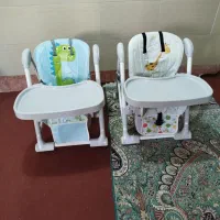 سلام دو عدد صندلی غذای کودک