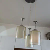 آویز سه شعله و تک|لوستر و چراغ آویز|مشهد, گلبرگ شمالی|دیوار