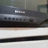 تلویزیون سنام ۲۱ اینچ . مشکی|تلویزیون و پروژکتور|رشت, سعدی (تختی)|دیوار