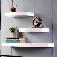 انواع شلف پایه مخفی،قفسه بندی و میز تی وی|کتابخانه، شلف، قفسه‌های دیواری|قزوین, |دیوار