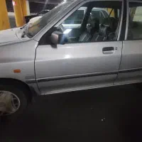 پراید نقره ای