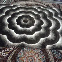 دوعددگلیم فرش سه بعدی