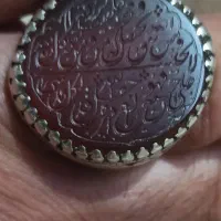 انگشتر عقیق خطی