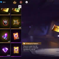 اکانت فری فایر لول 56دارای ست گردونه ناراتو2