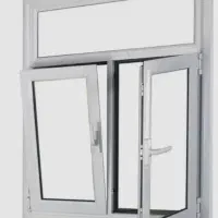 دروپنجره پی دی سی والومینیوم