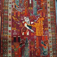 قالیچه دست باف قدیمی