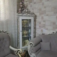 آیینه شمعدان و گنجه|بوفه، ویترین، کنسول|مشهد, خواجه ربیع|دیوار