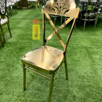 صندلی شعله کف فلزی برای باغ قسطی|میز و صندلی غذاخوری|شیراز, دوکوهک|دیوار